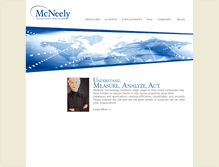 Tablet Screenshot of mcneelytech.com